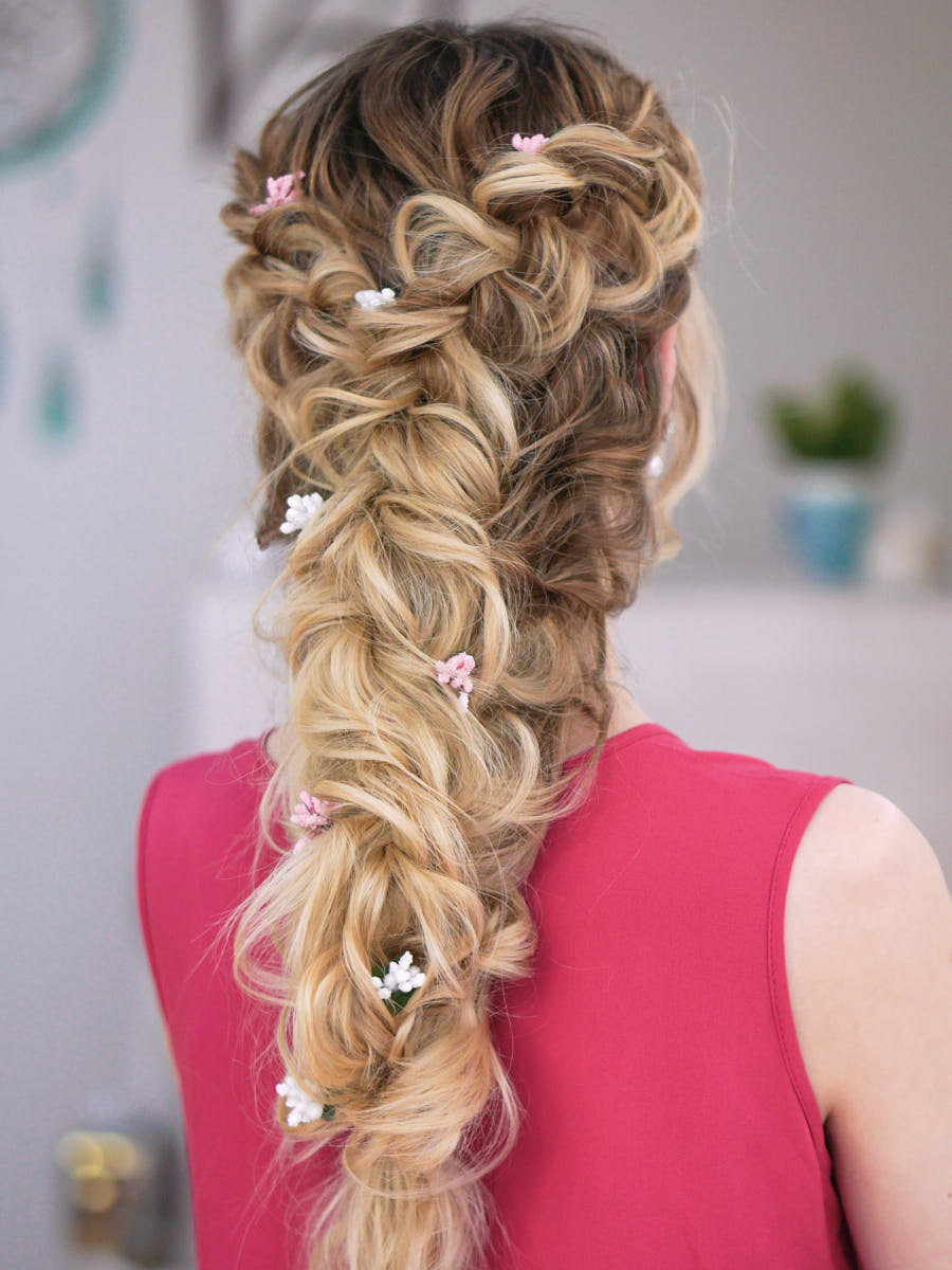 Hairstyle greek long braid ( hairstylist - Alona Dmytrenko)