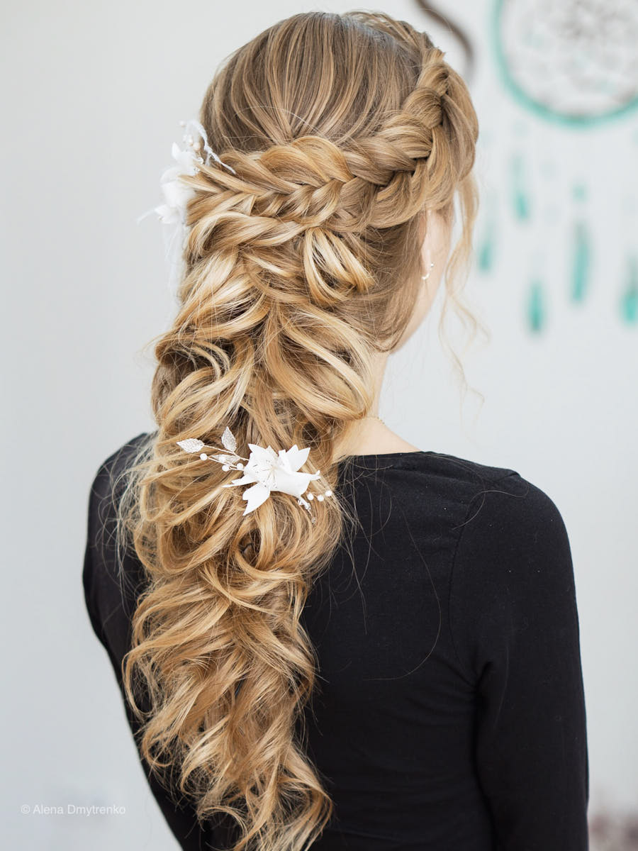 Hairstyle long greek braid ( hairstylist - Alona Dmytrenko)