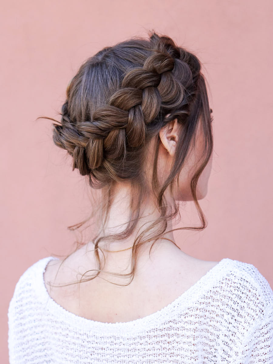 Hairstyle - Crown braids ( hairstylist - Alona Dmytrenko)