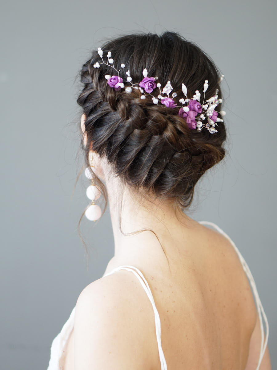 Hairstyle - greek crown braids ( hairstylist - Alona Dmytrenko)